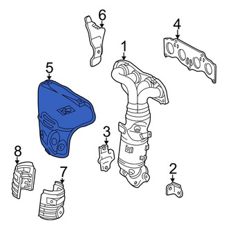 Toyota OE - Exhaust Manifold Heat Shield