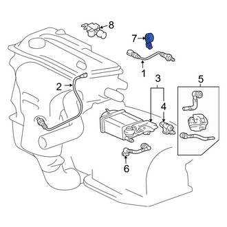 Toyota OE - Ignition Knock (Detonation) Sensor