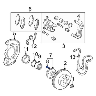 Toyota OE - Wheel Lug Stud
