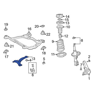 Toyota OE - Front Right Suspension Control Arm