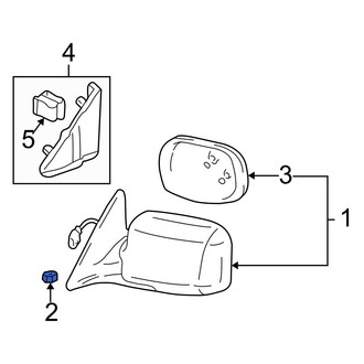 Toyota OE - Spoiler Nut