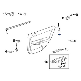 Toyota OE - Door Interior Trim Panel Cap