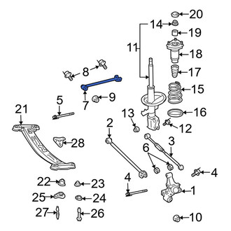 Toyota OE - Rear Suspension Trailing Arm