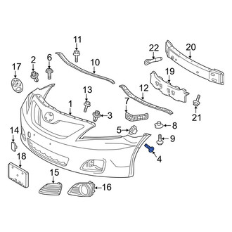 Toyota OE - Fender Liner Retainer