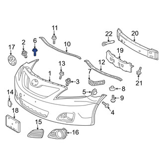 Toyota OE - Hood Stop Buffer
