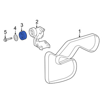 Toyota OE - Accessory Drive Belt Idler Pulley