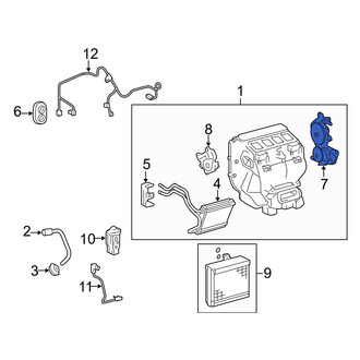 Toyota OE - Right HVAC Blend Door Actuator