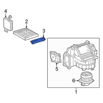 Toyota OE - Cabin Air Filter Cover