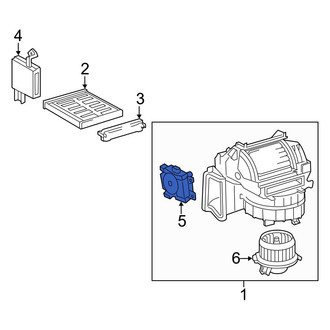 Toyota OE - HVAC Air Adjustment Control Motor