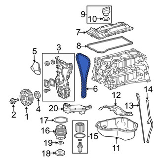 Toyota OE - Engine Timing Chain