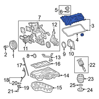 Toyota OE - Right Engine Valve Cover