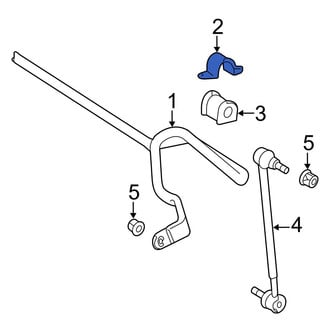 Toyota OE - Front Suspension Stabilizer Bar Bracket