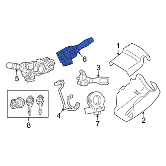 Toyota OE - Wiper Switch