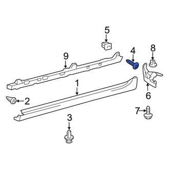 Toyota OE - Rocker Panel Molding Screw