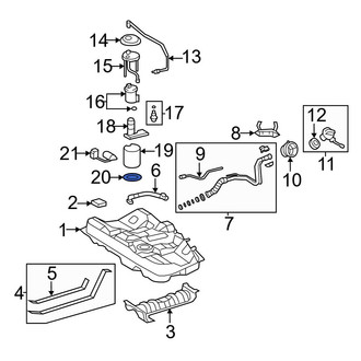 Toyota OE - Fuel Pump Tank Seal