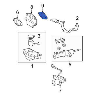 Toyota OE - Brake Master Cylinder Gasket