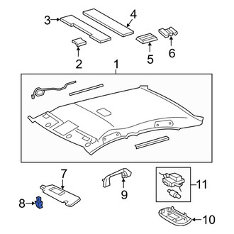 Toyota OE - Sun Visor Holder