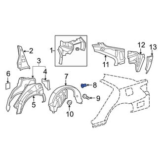 Toyota OE - Fender Liner Grommet