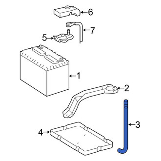 Toyota OE - Battery Hold Down Stud