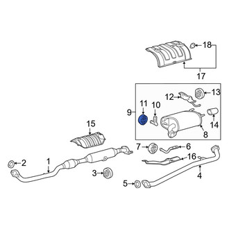 Toyota OE - Exhaust System Hanger