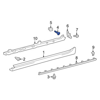 Toyota OE - Rocker Panel Molding Screw