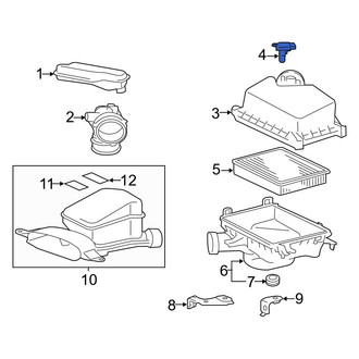 Toyota OE - Mass Air Flow Sensor