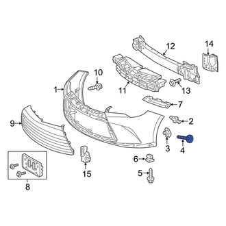 Toyota OE - Bumper Cover Retainer
