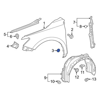Toyota OE - Fender Seal