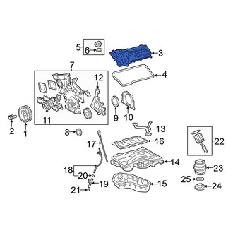 Toyota OE - Left Engine Valve Cover