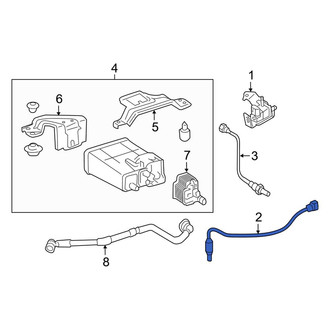 Toyota OE - Front Left Oxygen Sensor