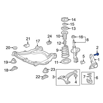 Toyota OE - Suspension Strut Bolt
