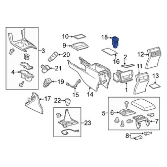 Toyota OE - Right Seat Heater Switch