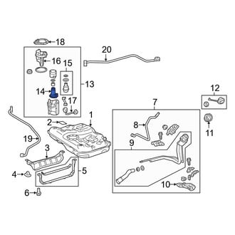 Toyota OE - Fuel Pump and Strainer Set