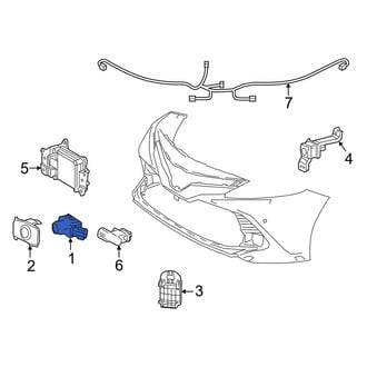 Toyota OE - Front Center Parking Aid Sensor