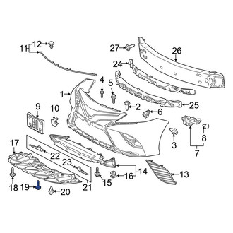Toyota OE - Mud Guard Screw