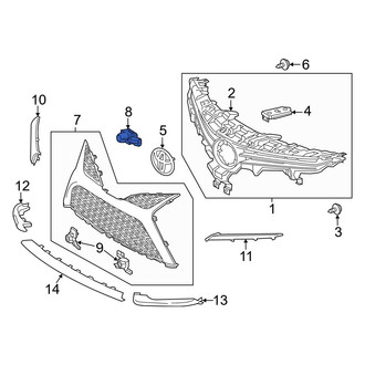 Toyota OE - Rear Parking Aid Sensor