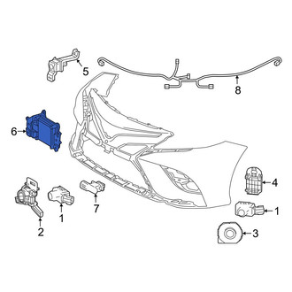 Toyota OE - Front Cruise Control Distance Sensor