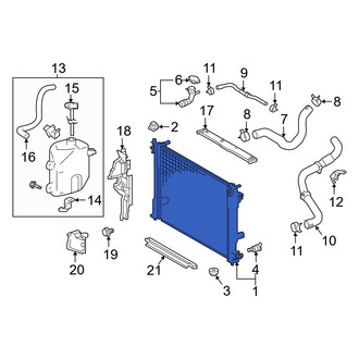 Toyota OE - Radiator
