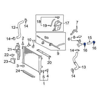 Toyota OE - Radiator Hose Clamp