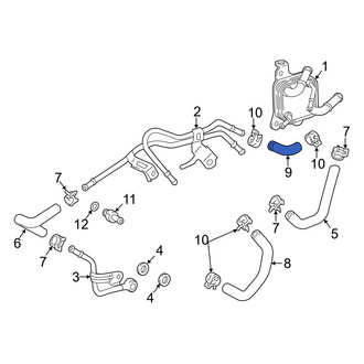 Toyota OE - Automatic Transmission Oil Cooler Hose