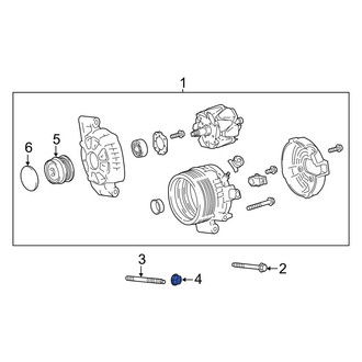 Toyota OE - Power Brake Booster Nut