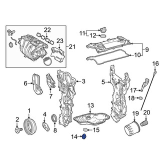 Toyota OE - Engine Oil Drain Plug