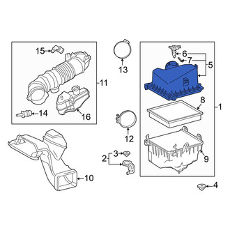 Toyota OE - Air Cleaner Cover
