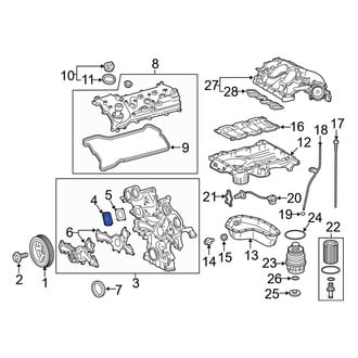 Toyota OE - Engine Timing Cover