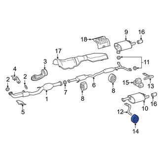 Toyota OE - Exhaust System Hanger