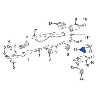 Toyota OE - Exhaust System Hanger