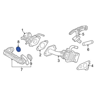 Toyota OE - Exhaust Gas Recirculation (EGR) Valve Gasket