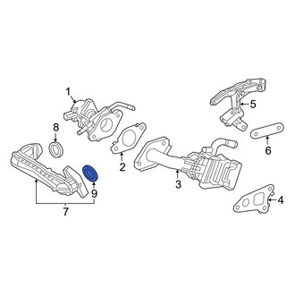Toyota OE - Exhaust Gas Recirculation (EGR) Tube Gasket