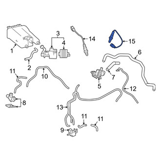 Toyota OE - Rear Left Oxygen Sensor