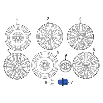 Toyota OE - Wheel Lug Nut